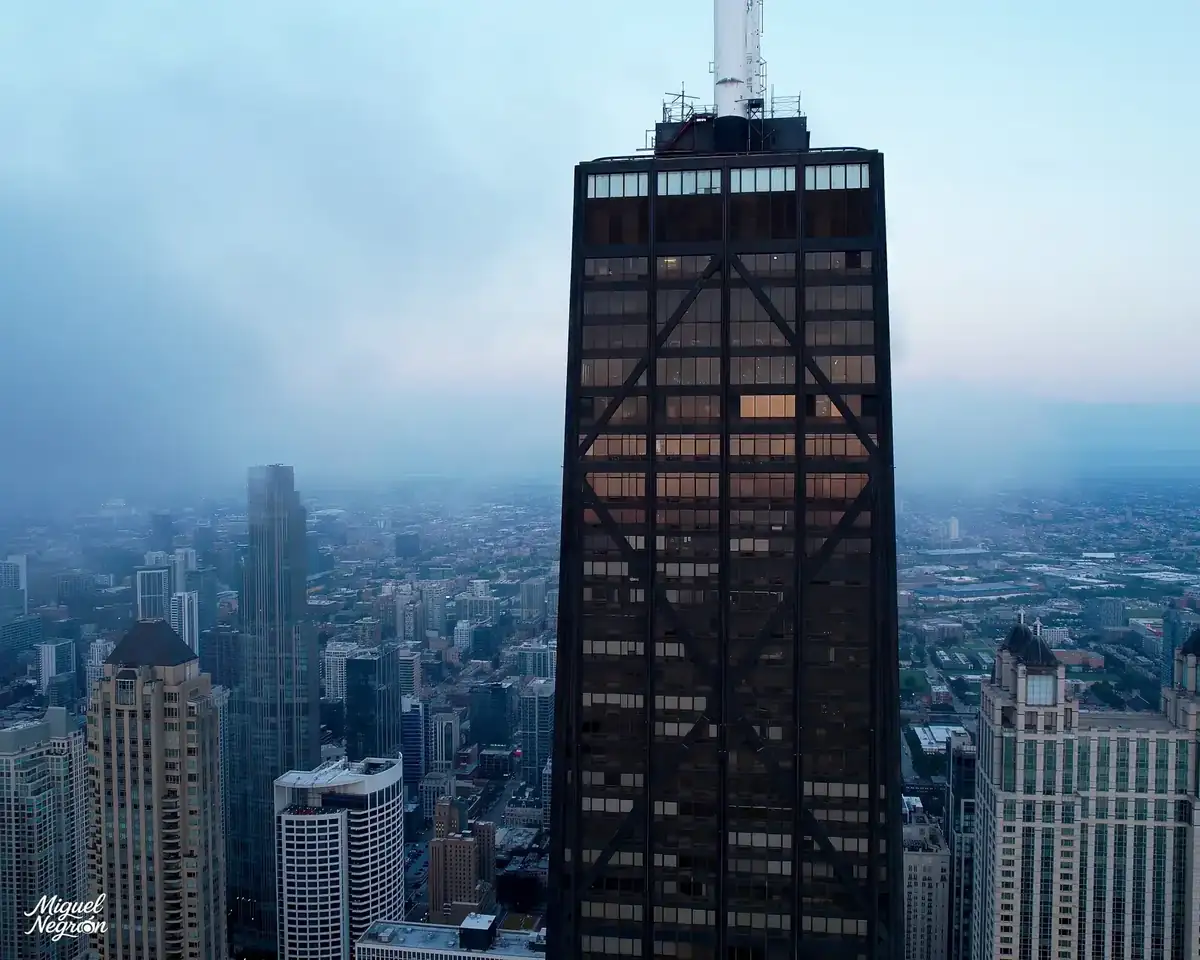 Chicago aerial view