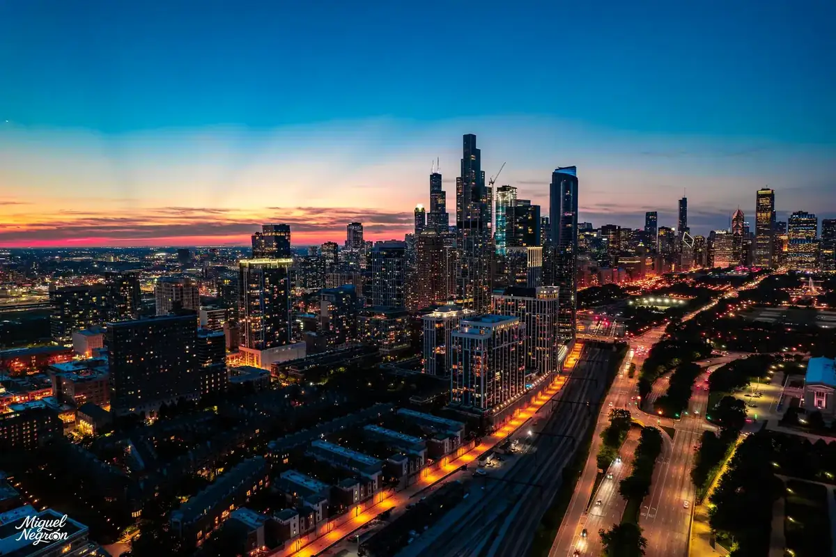 Chicago from above